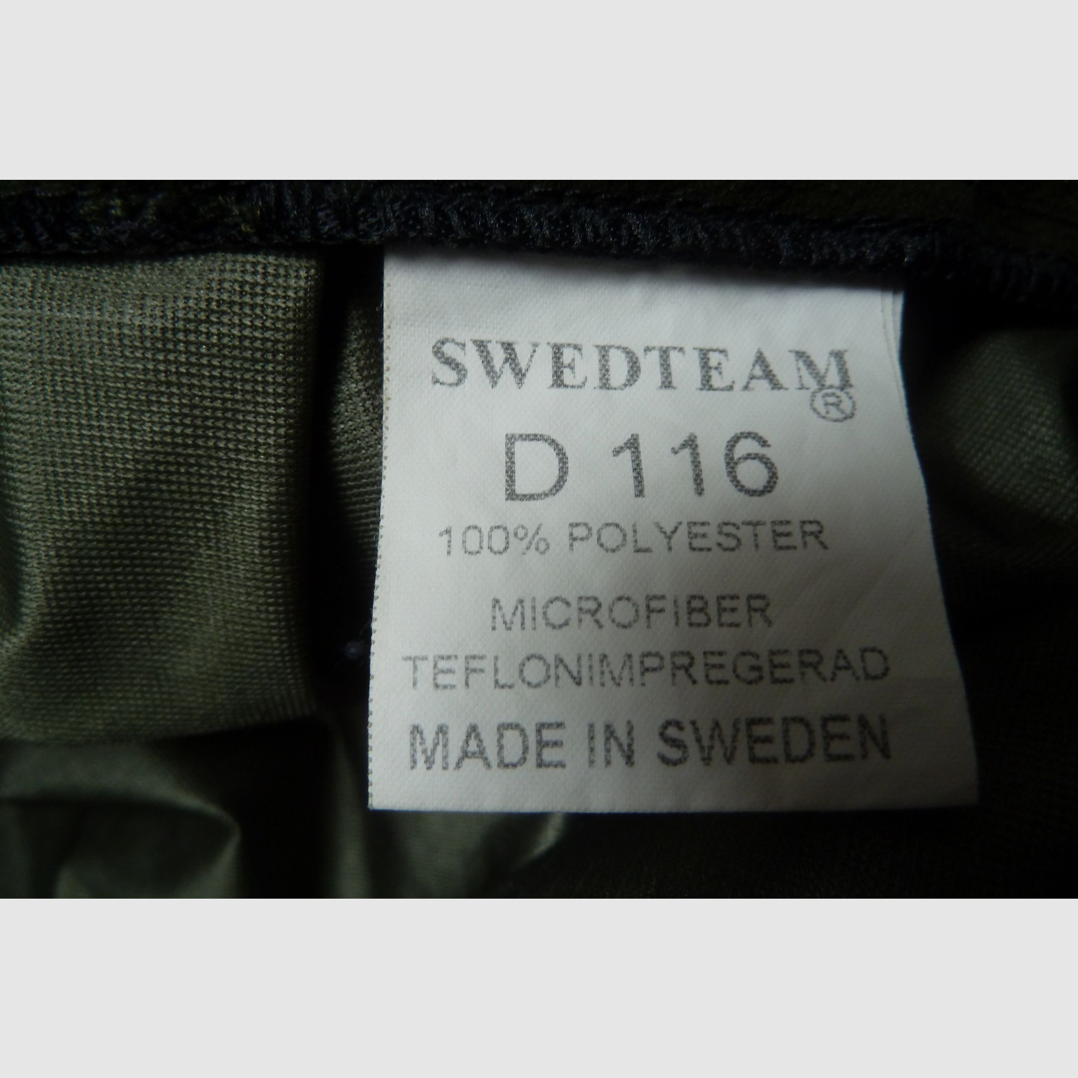 SWEDTEAM Pantalon de chasse taille D116 environ taille 58 pantalon d'hiver siège d'hiver protection des reins 198 €