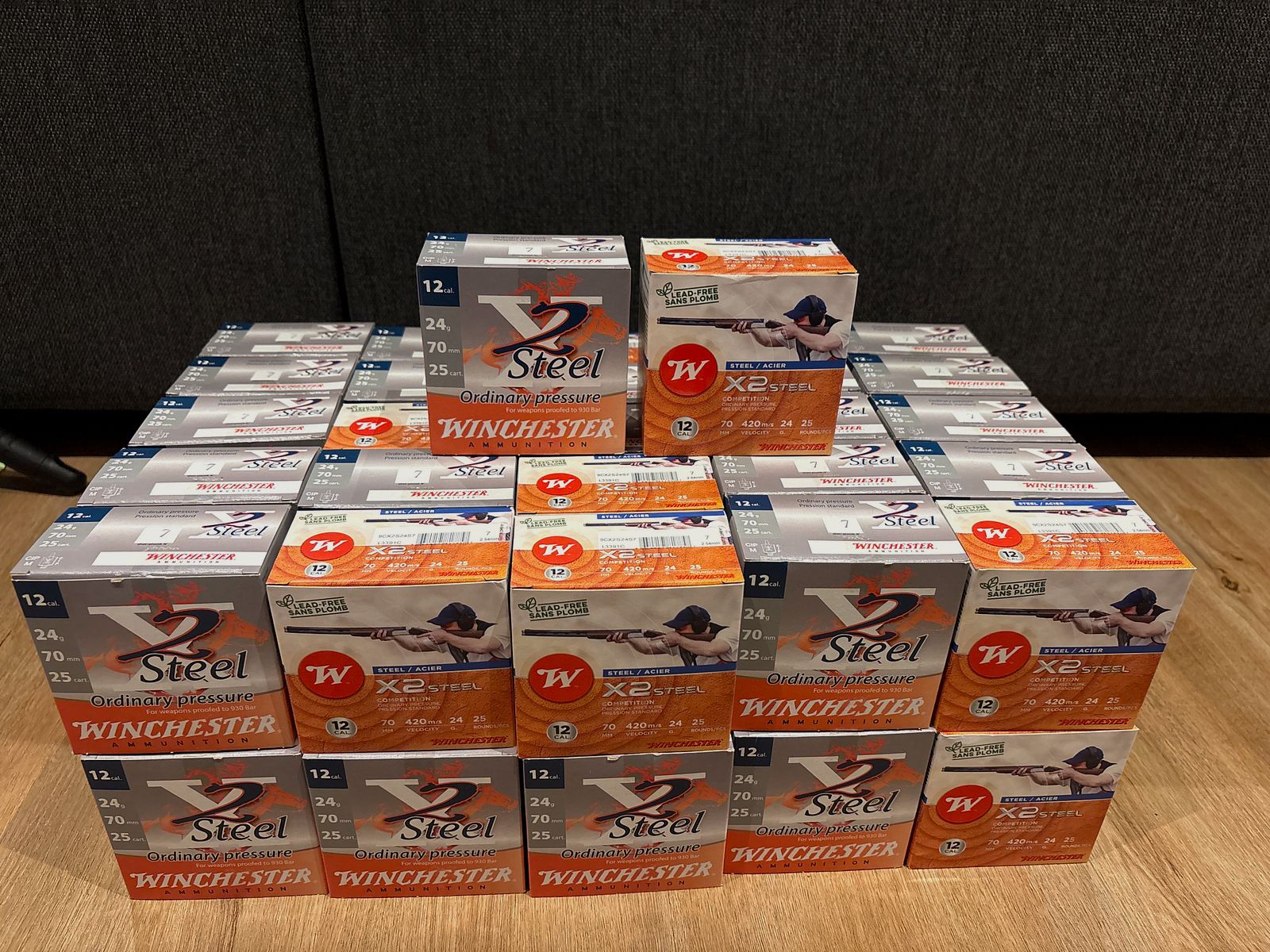 Winchester X2 Trap 12/70 - Schrotpatronen