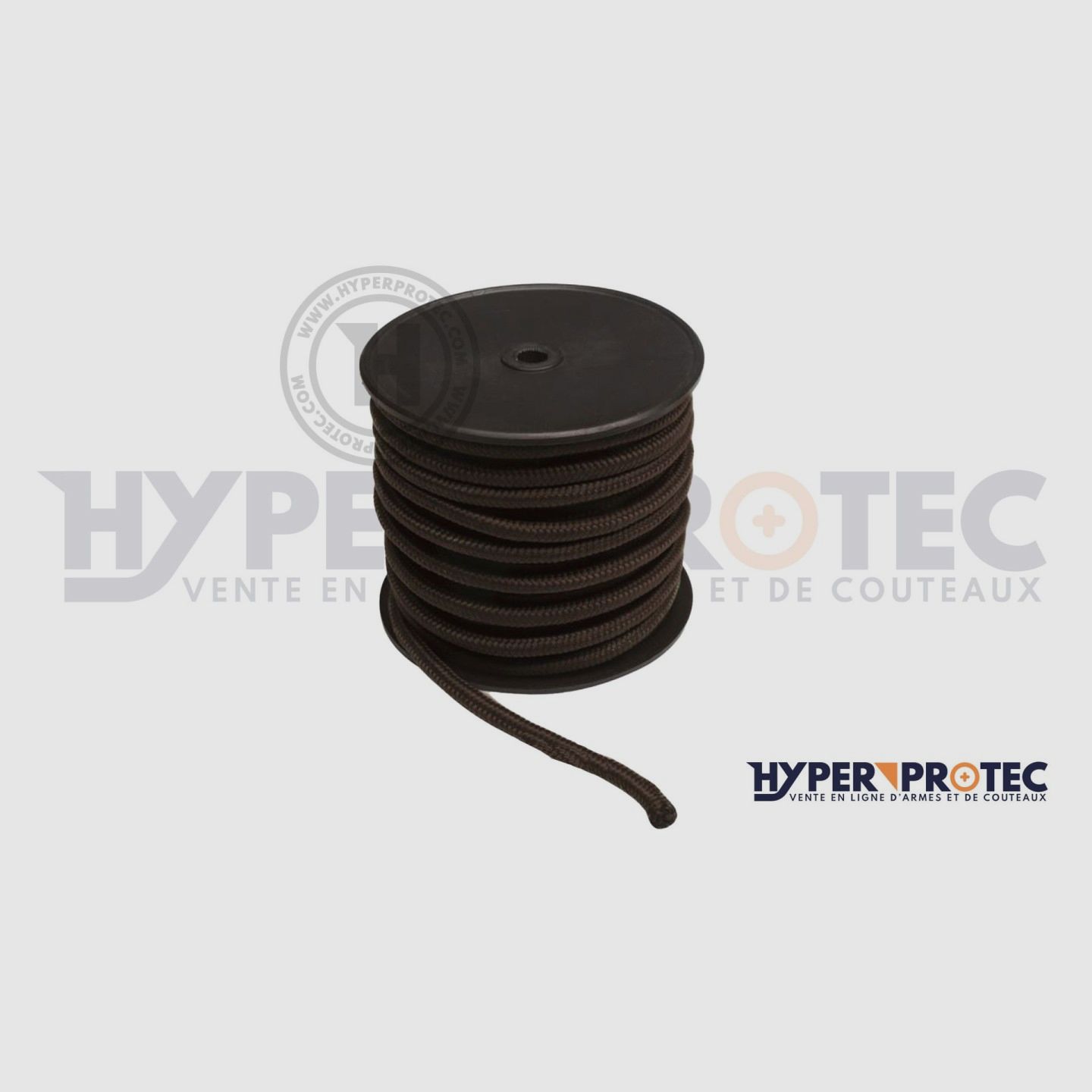 Corda nera diametro 7 mm - lunghezza 50 m