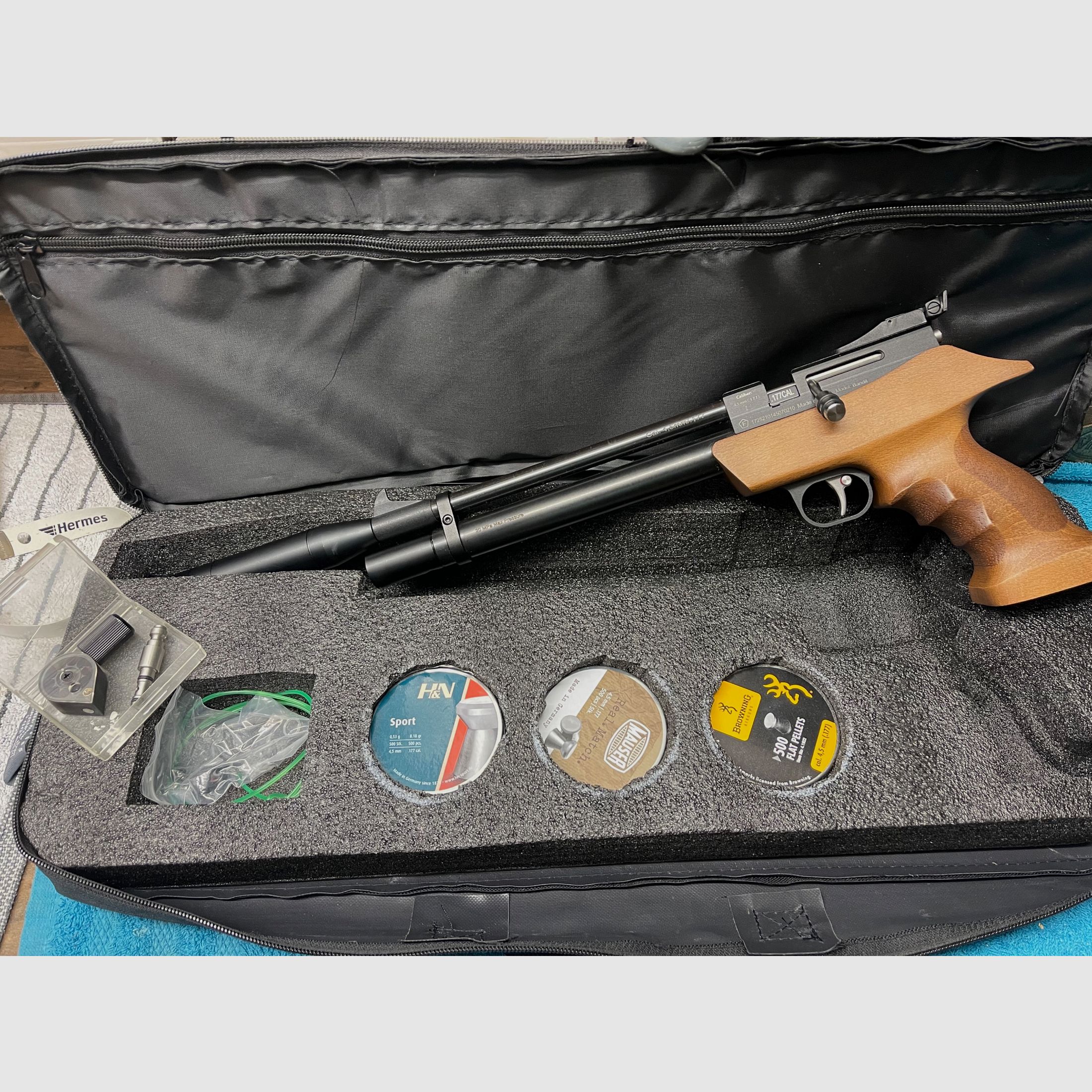 Diana air pistol Bandit Gen II compressed air like new, image 4 of 4
