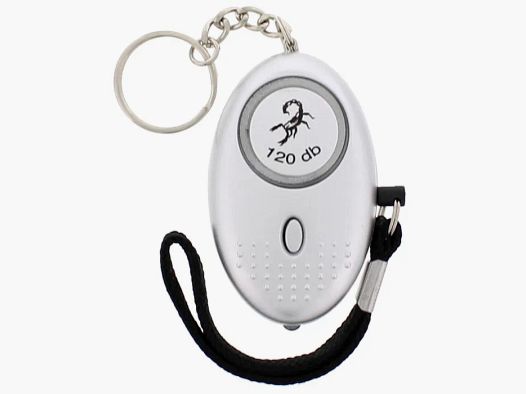 Alarma personal Scorpion 120 db Plata