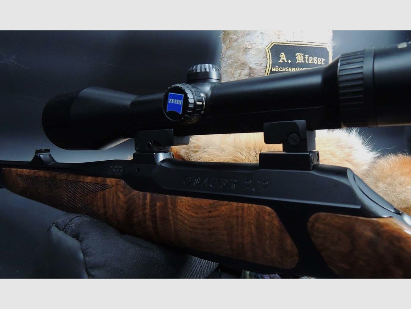 SAUER 202 Highland carabina a otturatore Andreas Kieser costruzione personalizzata, immagine 6 di 10