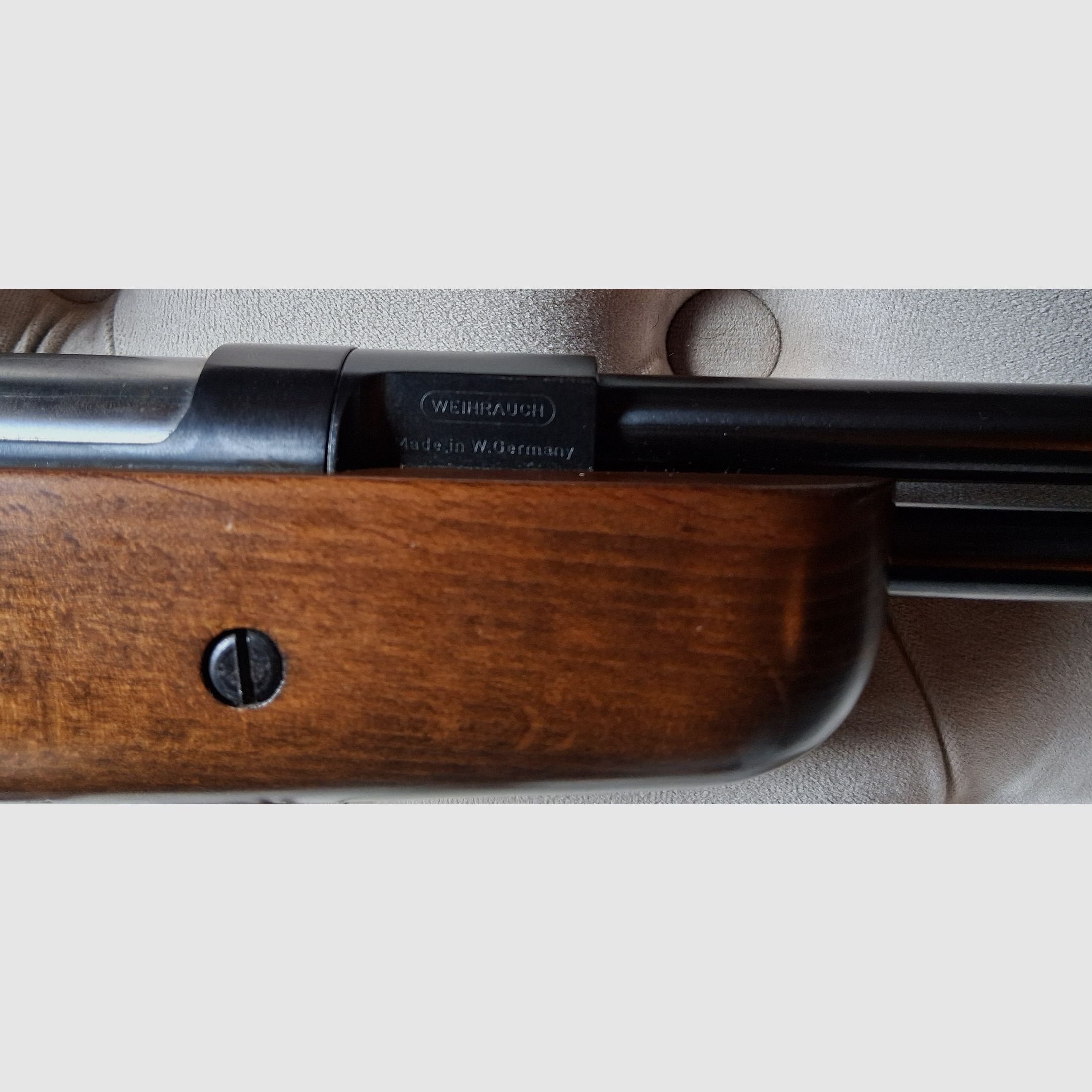 Luftgewehr Weihrauch HW 77 - das Unterhebelspanner-Druckluftgewehr HW77 für Profischützen Weitschussgewehr sehr stark mit F-Zeichen Frei ab 18 Kaliber 4.5mm 0.177