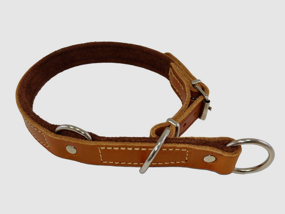 AKAH Würger mit Begrenzung – unterlegt mit Yak-Leder