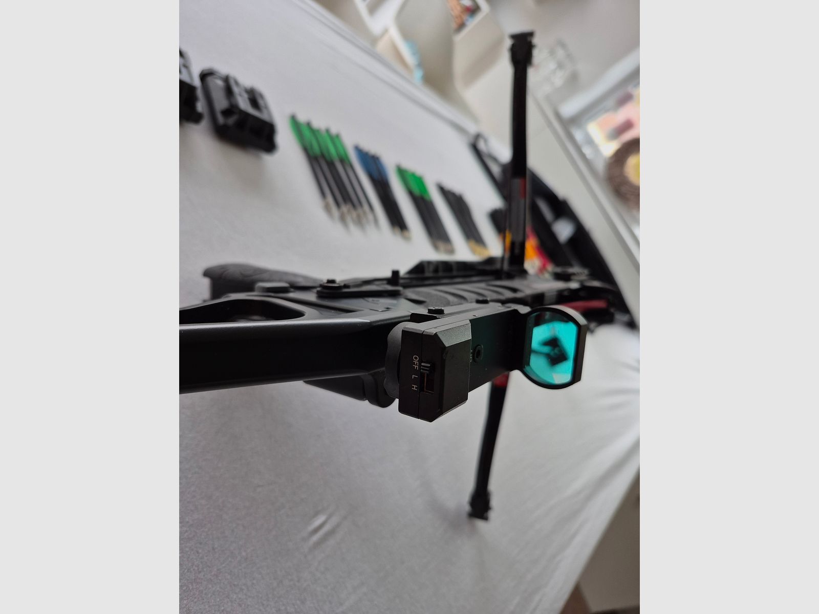 VLAD Pistolenarmbrust mit Mega Zubehör