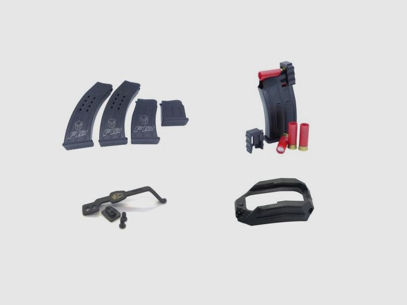 Typhoon Defence Selbstladeflinte (Magazin) Mod. F12 Maxi Bronze IV IPSC 12/76  LL 46cm  Paket II