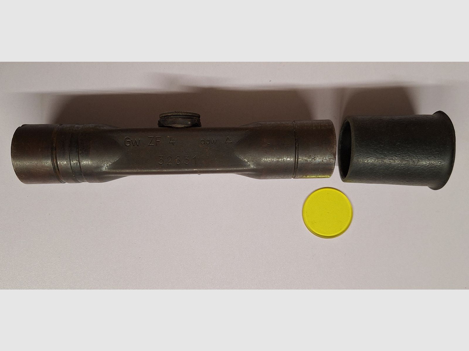Doelrifle scope ZF4 dow voor G43 K43 K98 #32631 Geelfilter Oogschelp