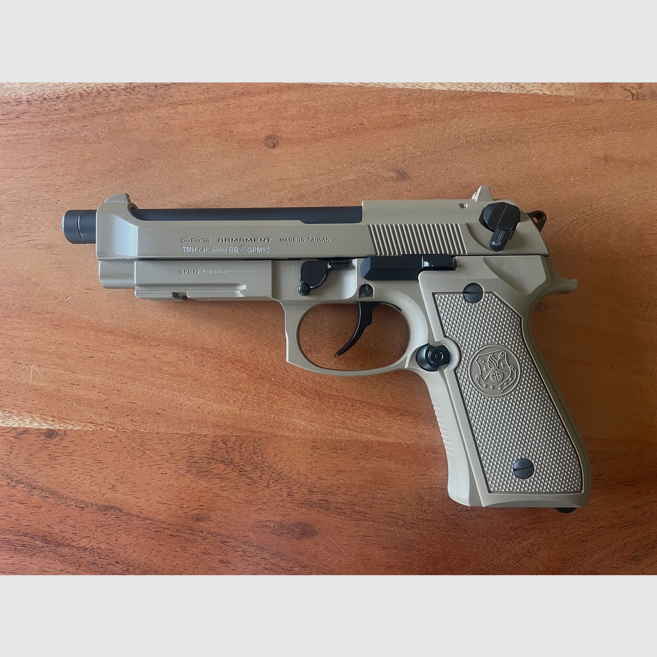Beretta GBB (G&G GPM92) + Schalldämpfer