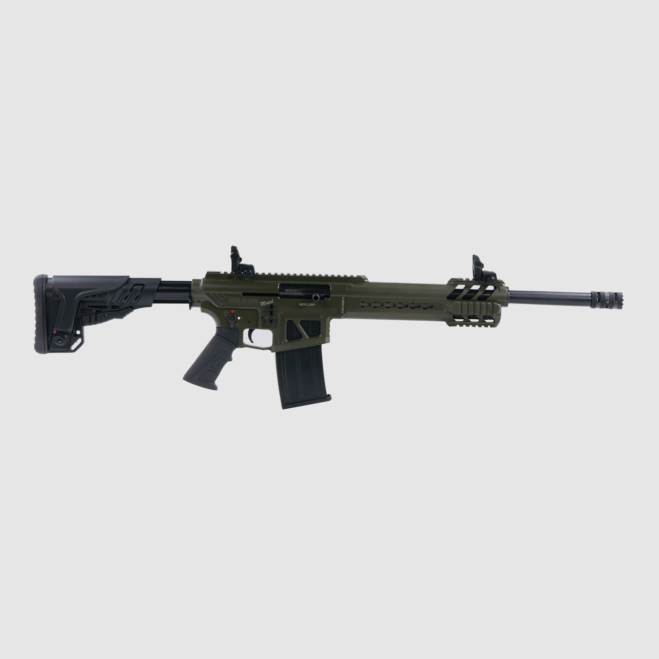 Mercury MKA1919 Match, calibre 12/76 || fusil semi-automatique