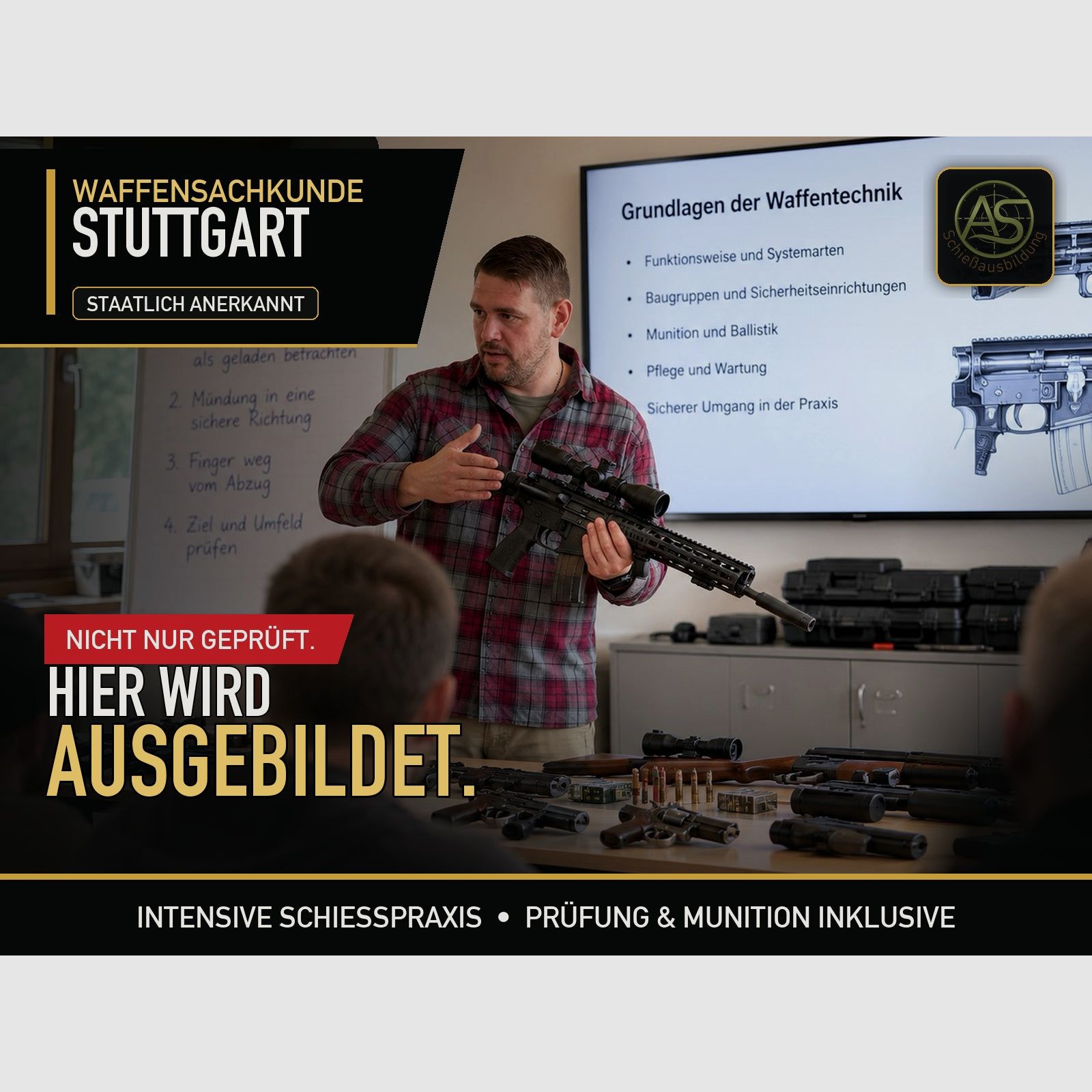 Pericia de Armas Stuttgart 13–14.11.2026 | Deporte y Profesión
