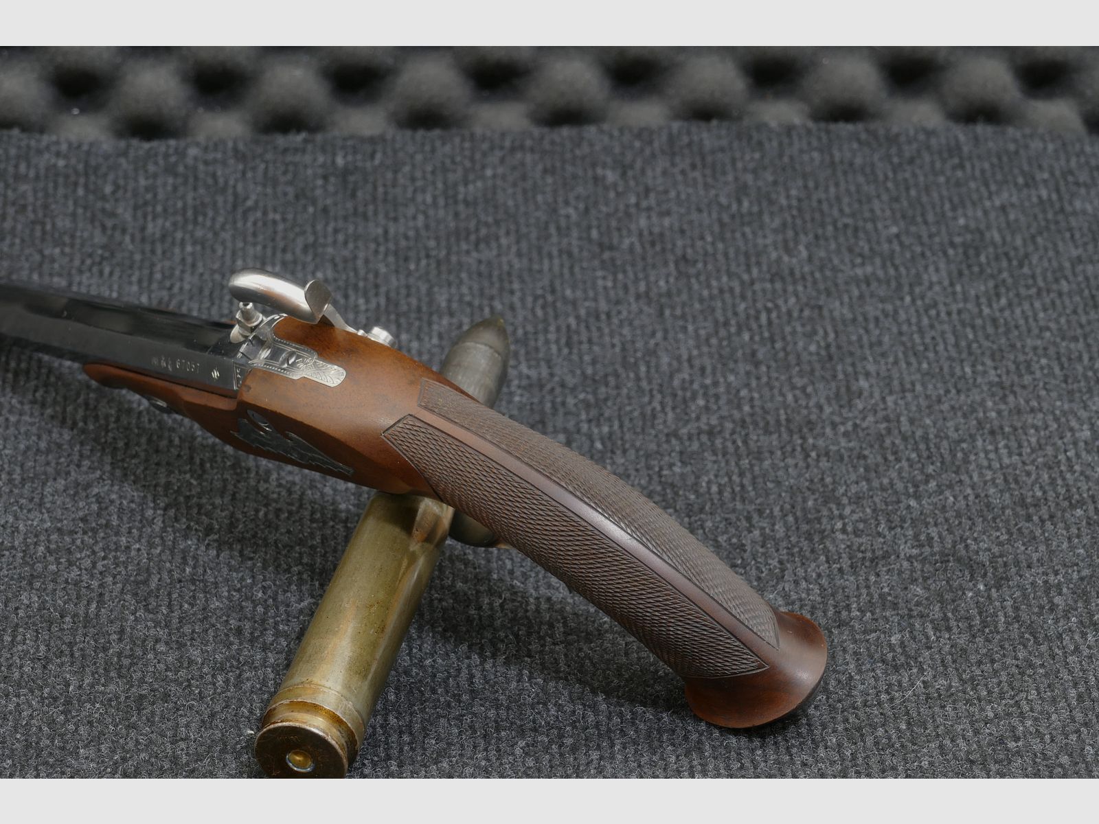 Percussion muzzleloader Davide Pedersoli pistol Le Page Target International .44 (BlackPowder), excellent condition, high-resolution images, immagine 9 di 11