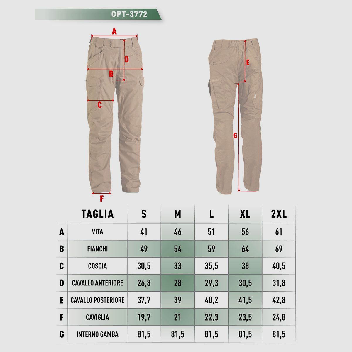 OPENLAND TACTICAL NERG – TACTICAL PANT MICRO RIPSTOP OD GREEN, image 6 of 6
