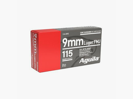 AGUILA 9mm 115gr FMJ