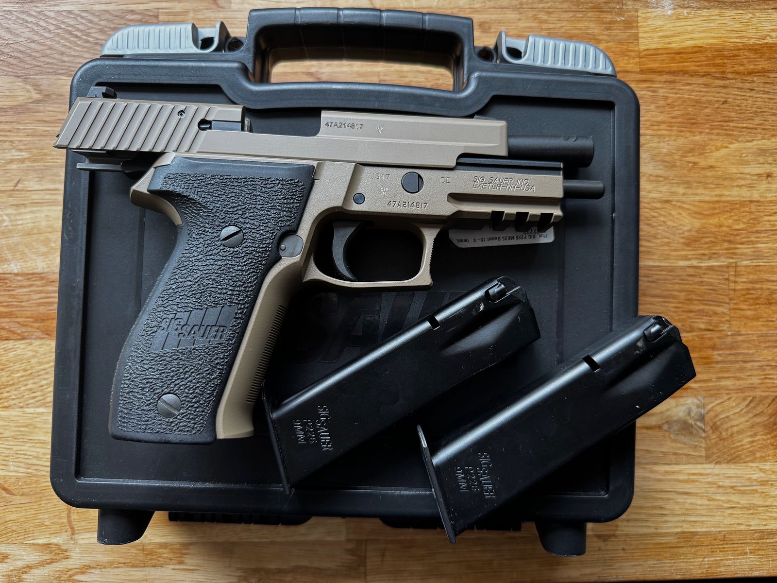 Sig Sauer P 226 MK 25 Desert FDE 9 mm Luger *wie neu* 