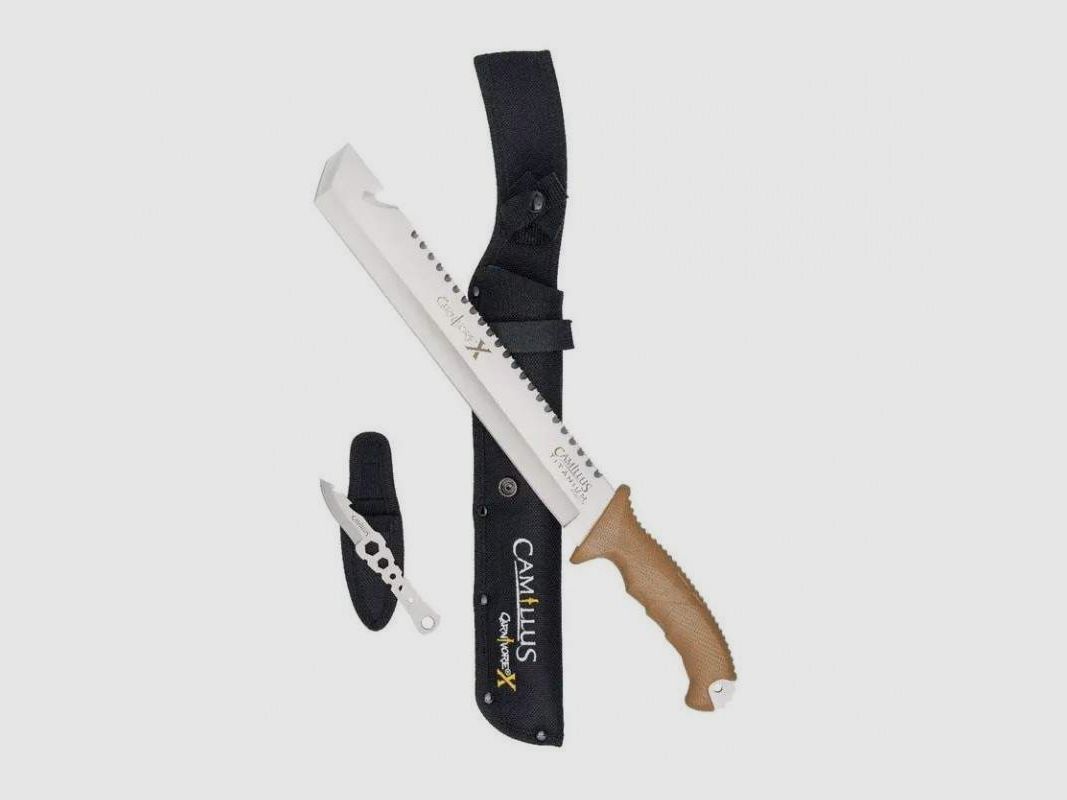 Machete Camillus Carnivore X 19236 van 45 cm met trimmermes, afbeelding 2 van 5