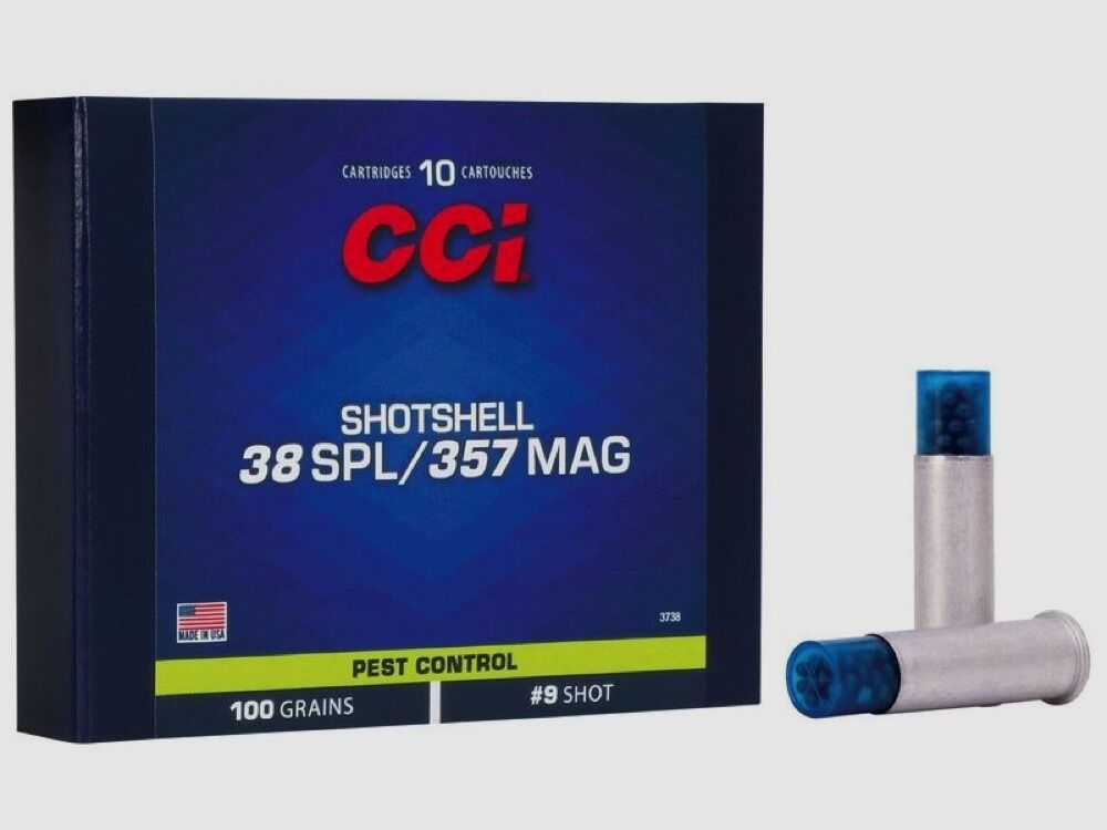 CCI Shotshell 100grs Nr9 10St .357Magnum