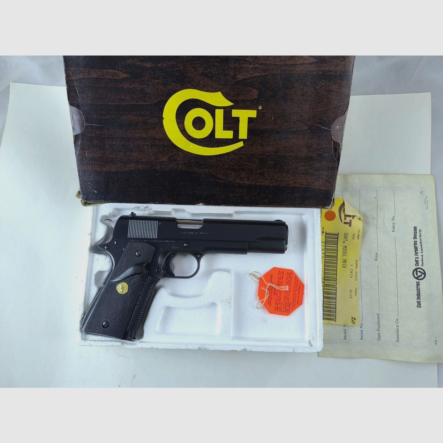 Pistole Colt Government MK IV Series ’80 Kal. 9mmP, Bild 1 von 7
