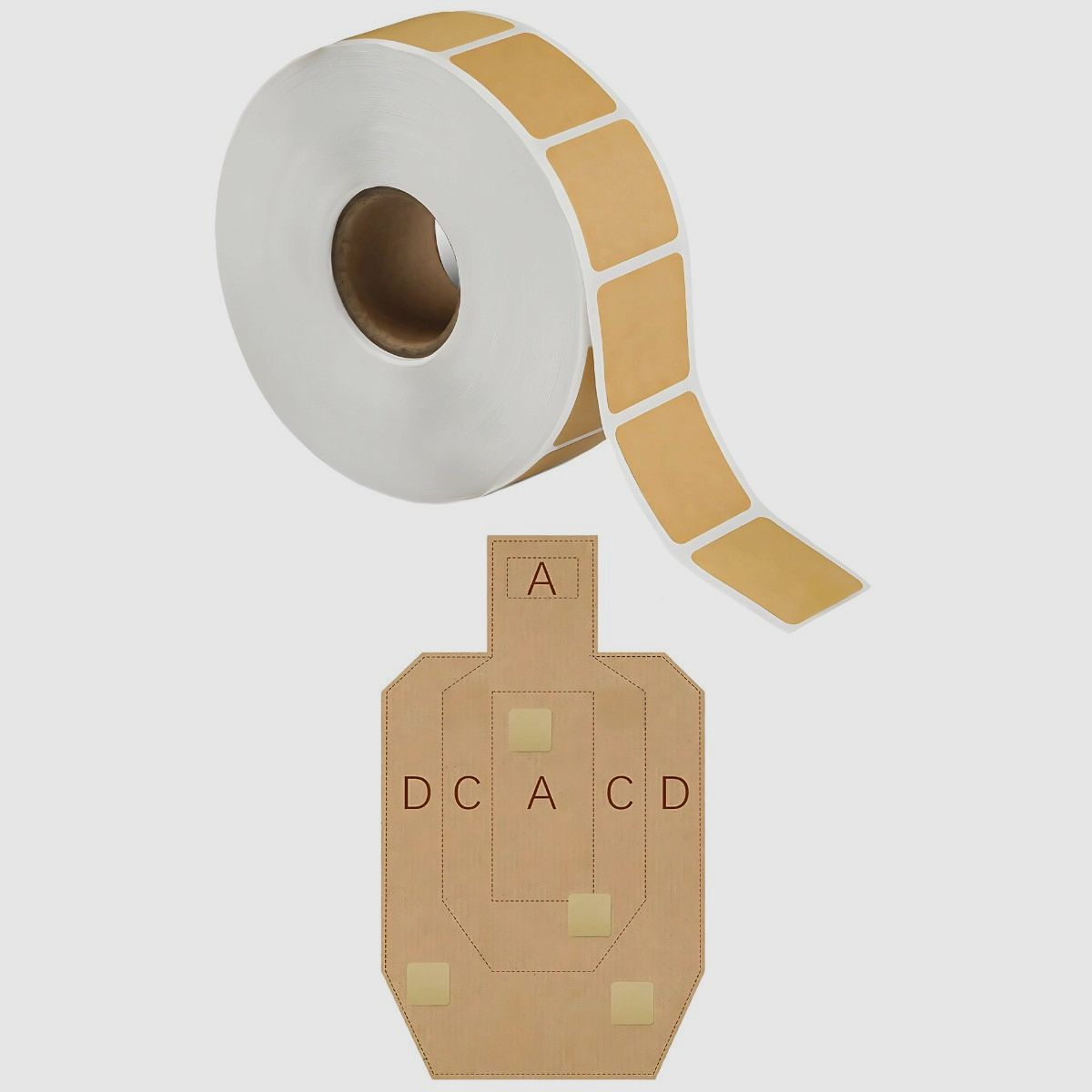 CED/ DAA – waterproof target pasters, image 2 of 2