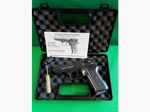 Revólver COP Schreckschuss pistola ennegrecida (PTB 913) como nuevo.
