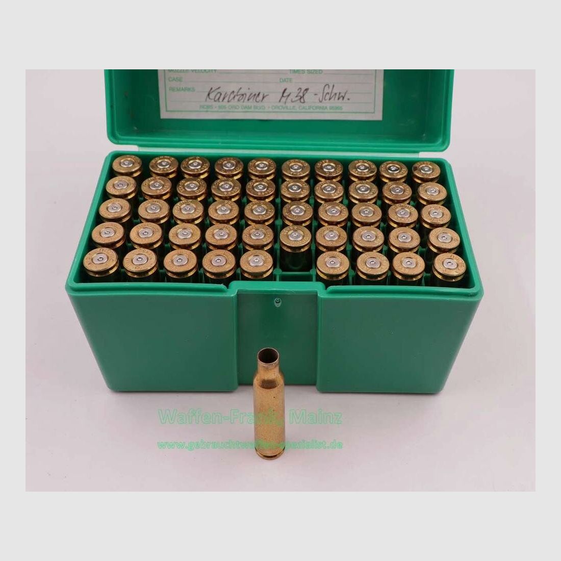 Cartuchos de rifle Norma, usados calibre 6,5x55