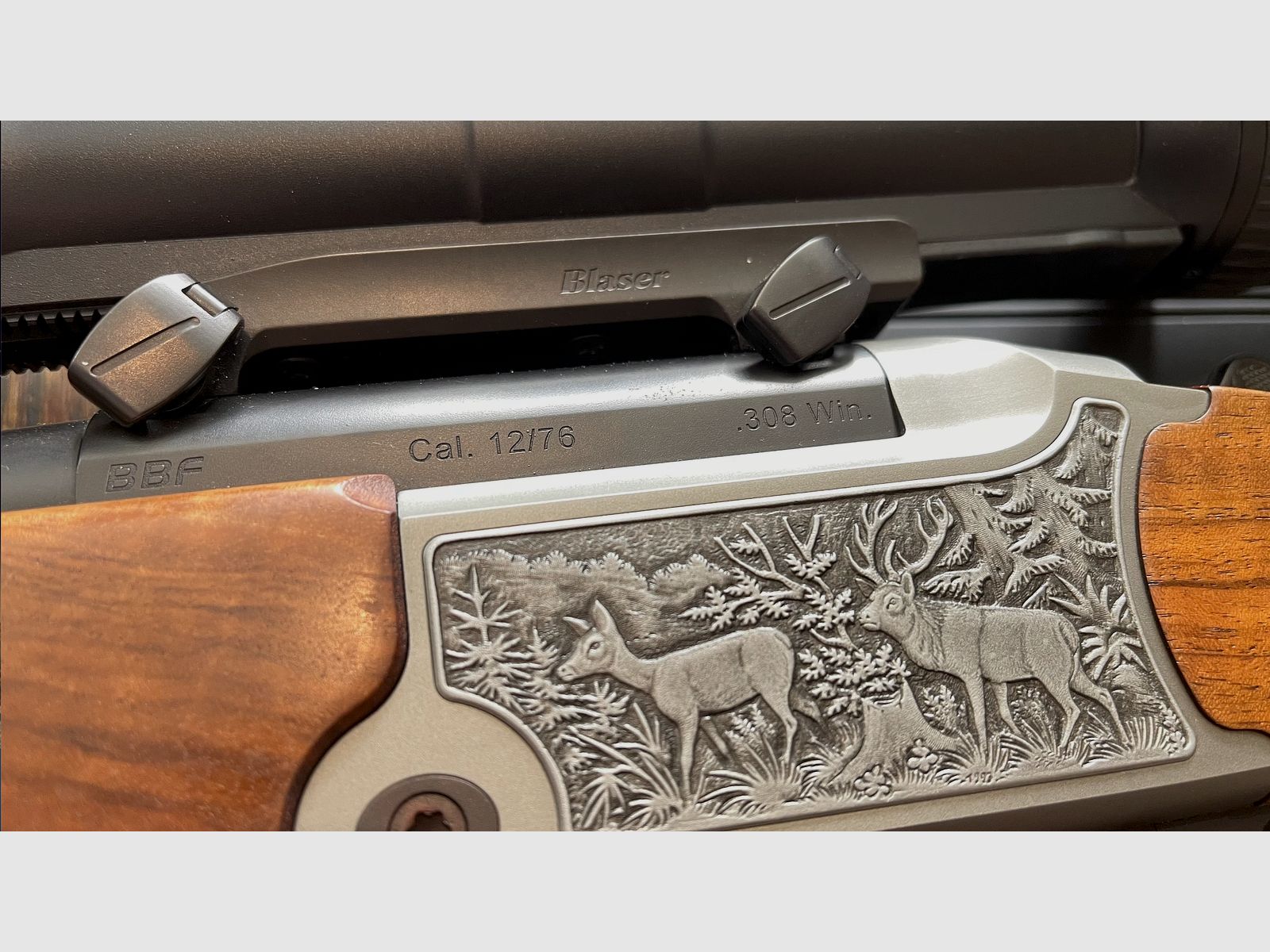 BLASER BBF 95 "Sp. Shot" | 12/76 - .308 | Inkl. Blaser Sattelmontage und Zielf. Swarovski Z6i 2-12x50