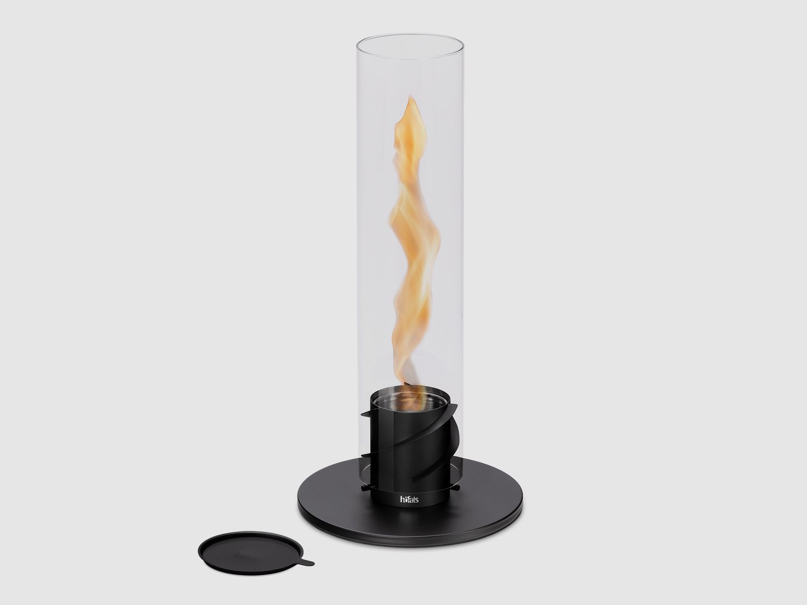 Höfats Spin 90 Tischfeuer schwarz Jagd