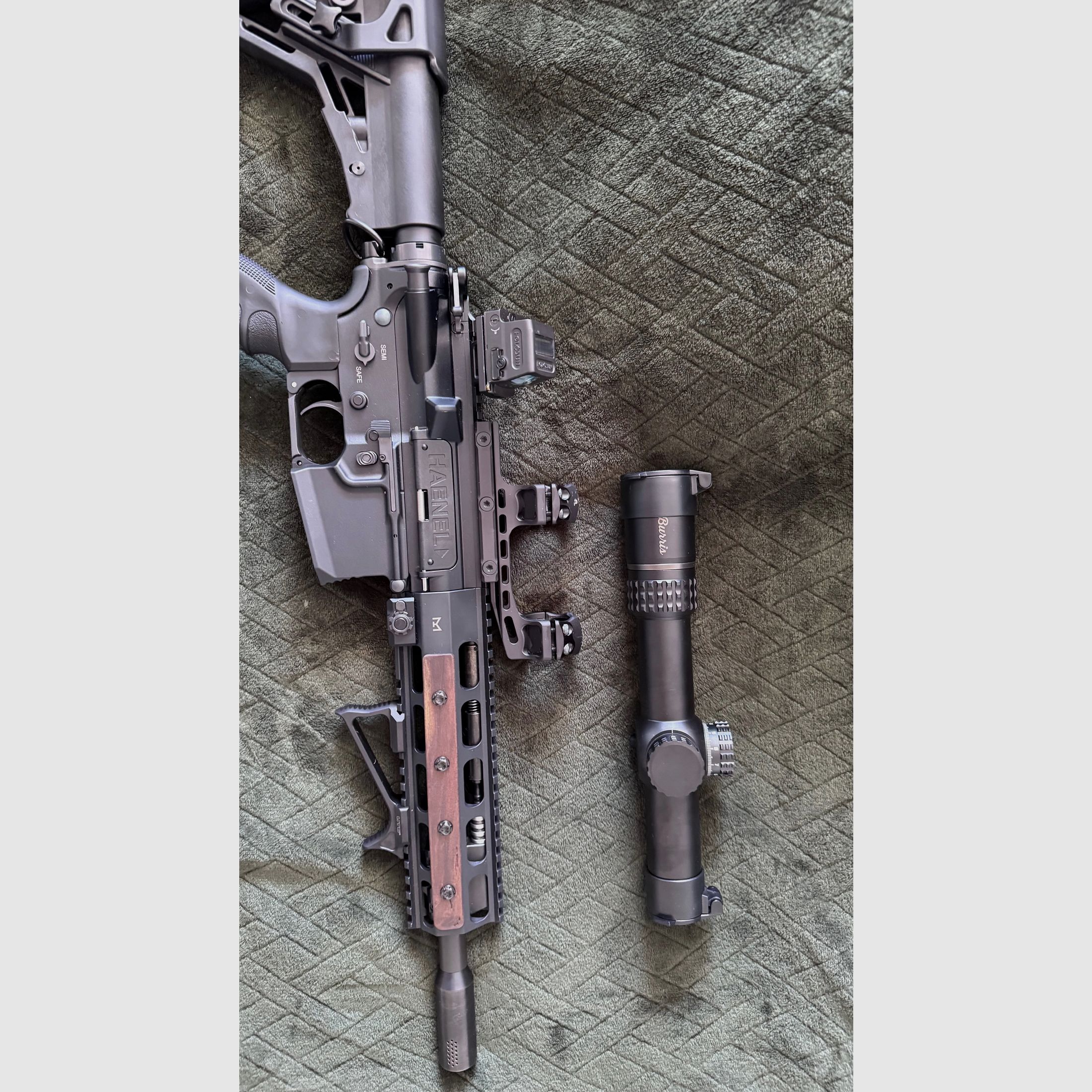 Haenel CR 223 avec de nombreux accessoires en excellent état