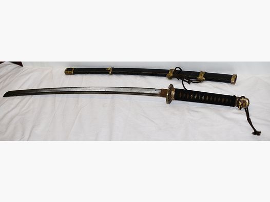 spada giapponese, katana, lunghezza totale 102 cm