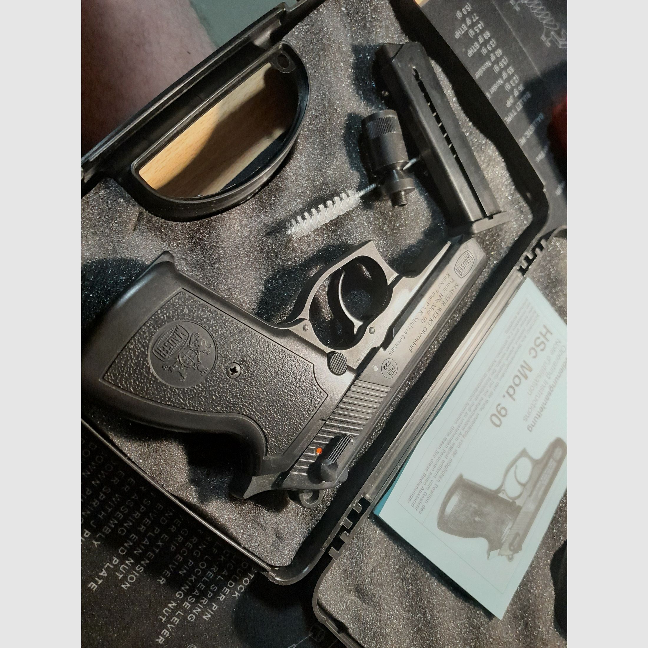 Mauser Hsc 90 9mm Pak Schreckschuss