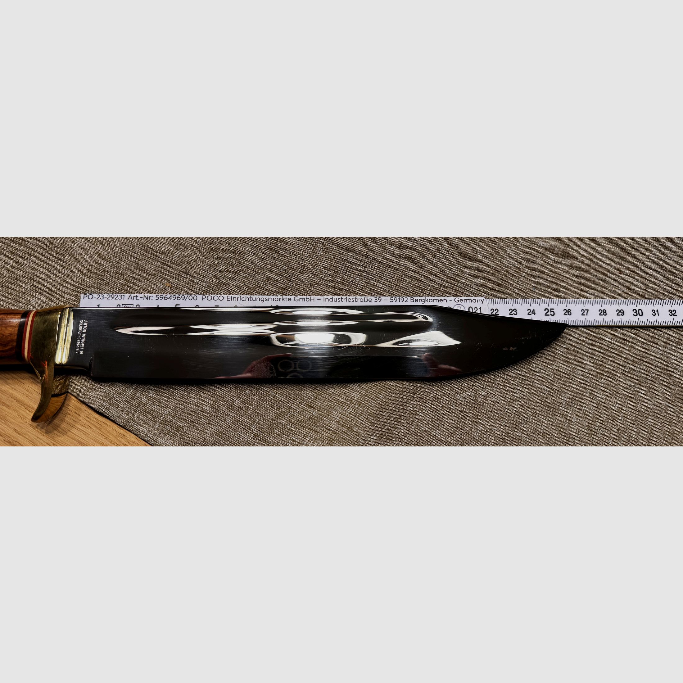 Jagdmesser Solingen Crocodile Hunter, Sammlermesser 