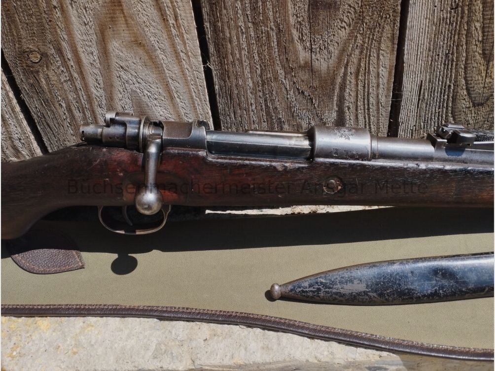 Mauser Mod 98 Portugal 1937 matching number including bayonet! 98 Portugal 1937