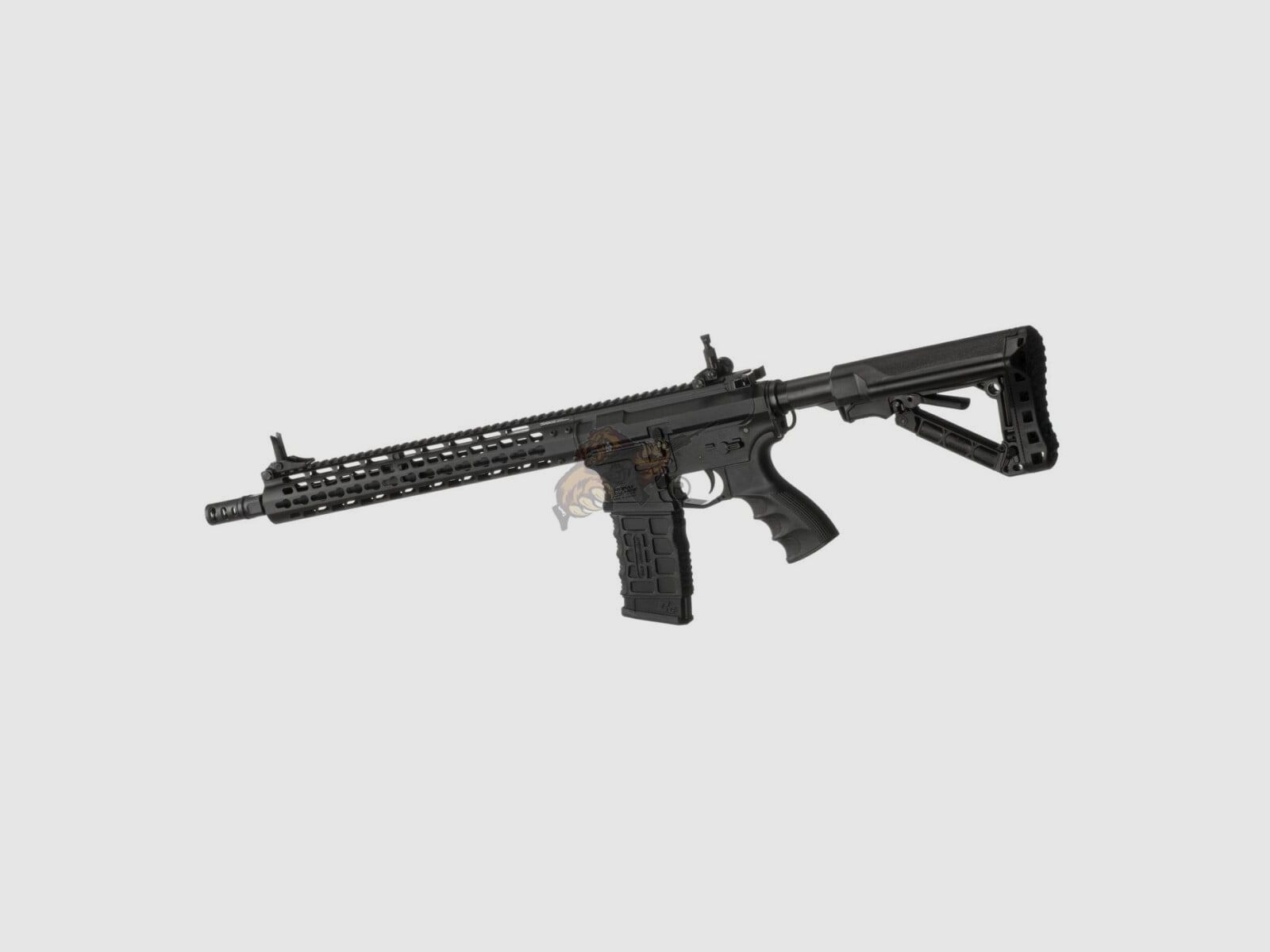G&G CM16 Wild Hog 13,5" Airsoft mit ETU Einsteiger Set max 0,5