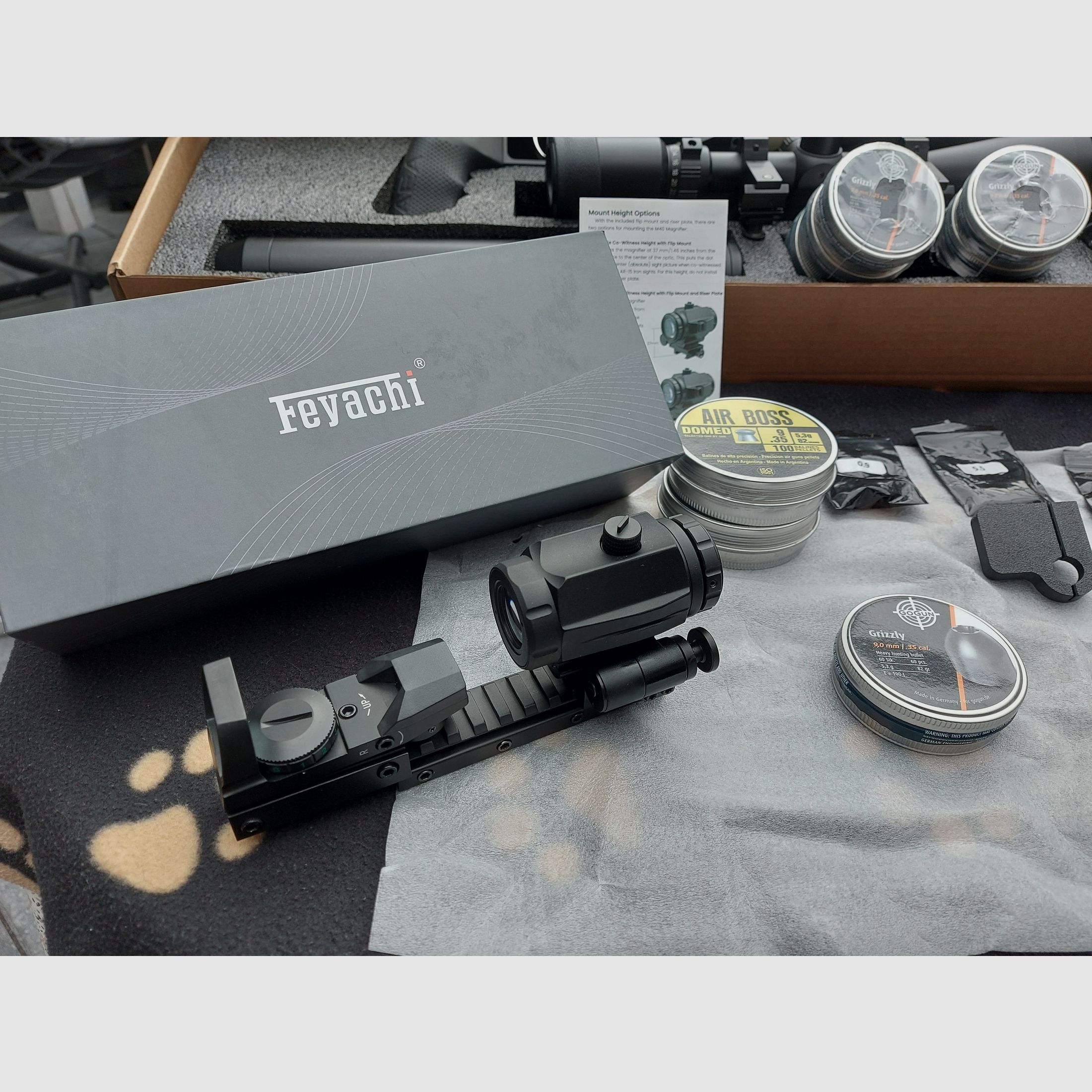 AEA HP Max MK2 9mm mit Schalldämpfer / Luftkompressor und Zubehör, Bild 4 von 6