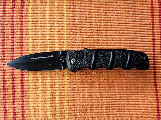 Böker Plus Springmesser AKS-74 D2 schwarz