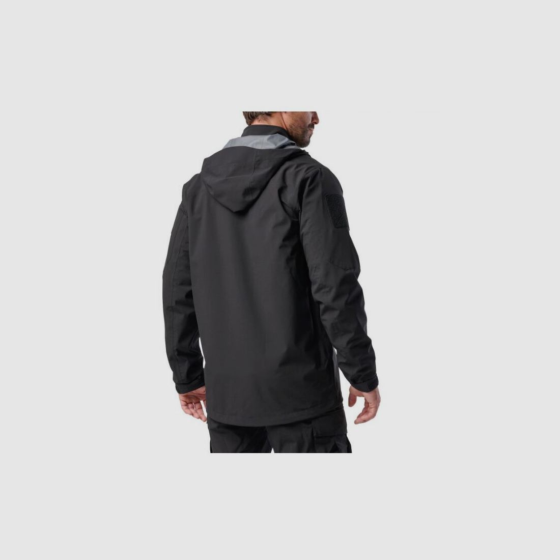 5.11 FORCE RAINSHELL JACKET Czarny, zdjęcie 5 z 5