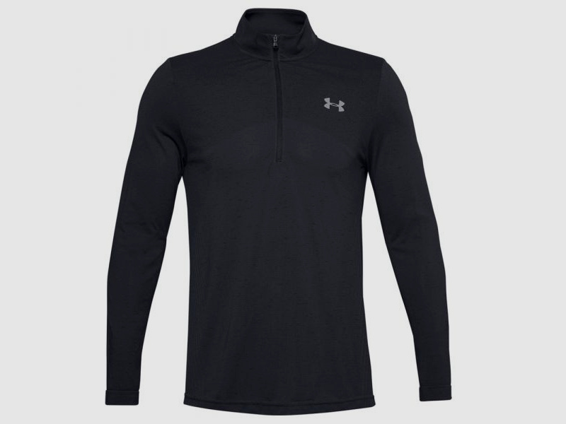 Under Armour Under Armour Shirt Seamless 1/2 Zip schwarz