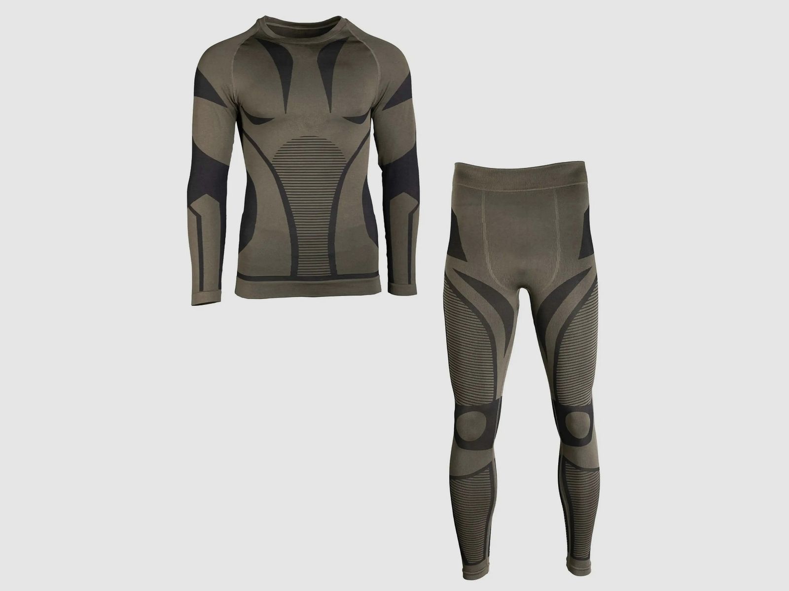 Mil-Tec Functional Underwear Set Performance - Olive / 1 Men's