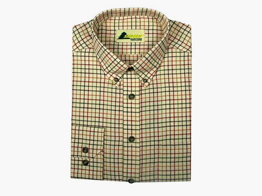 SKOGEN men's flannel shirt with small checks