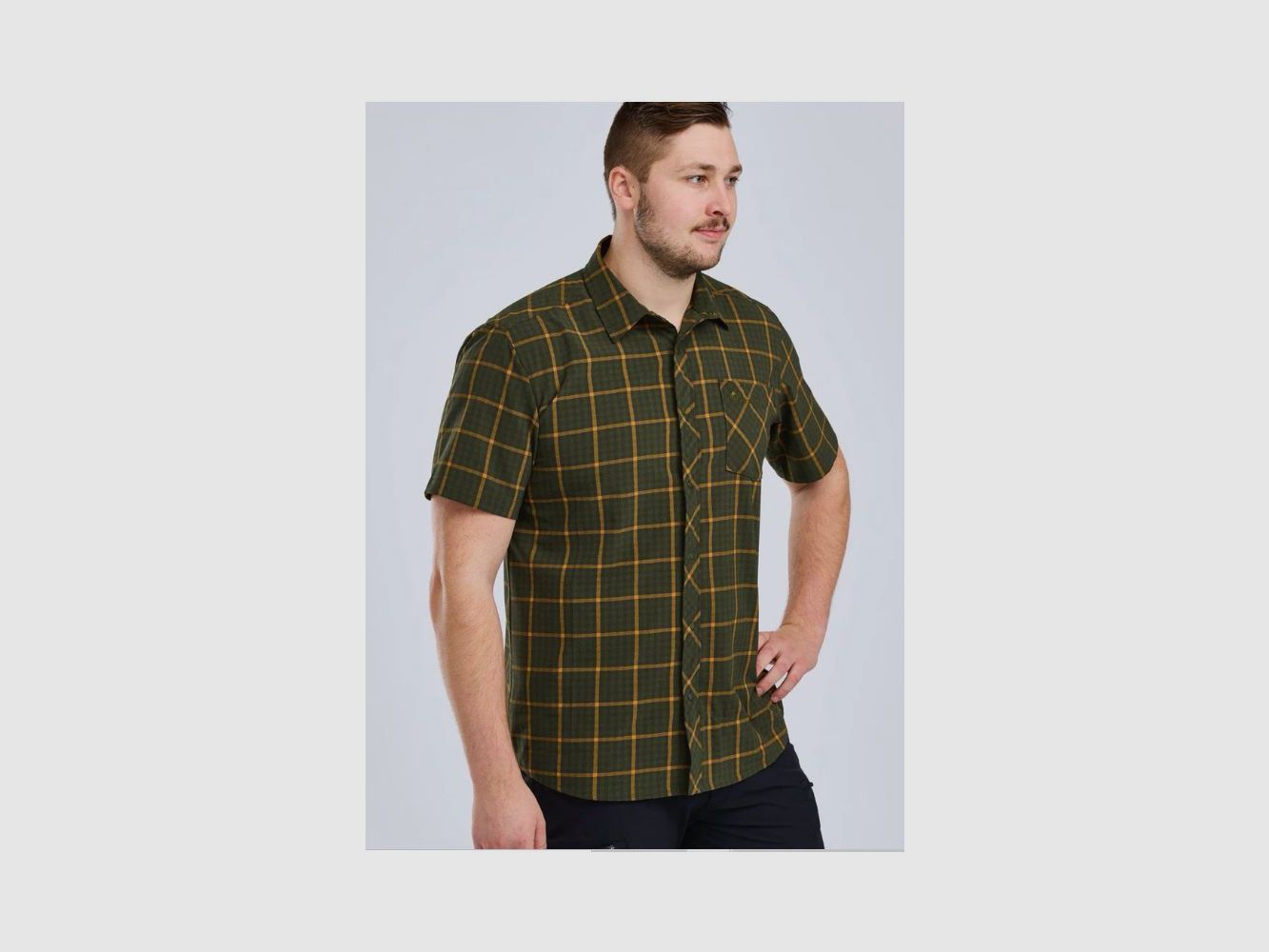 CAMISA PINEWOOD HOMBRE OUTDOOR VERDE, imagen 1 de 4