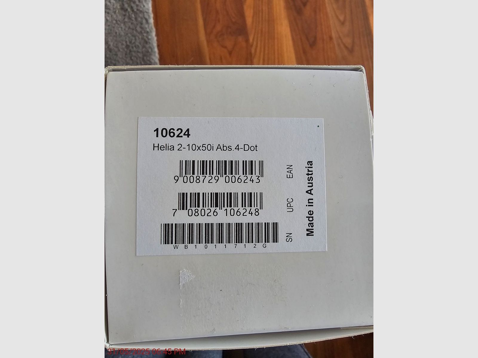 Zielfernrohr Khales Helia 2 10x50i Abs 4-Dot