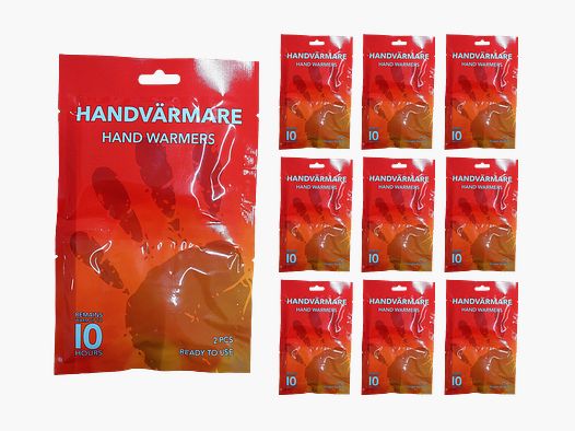 Handwärmer, 10 Paare