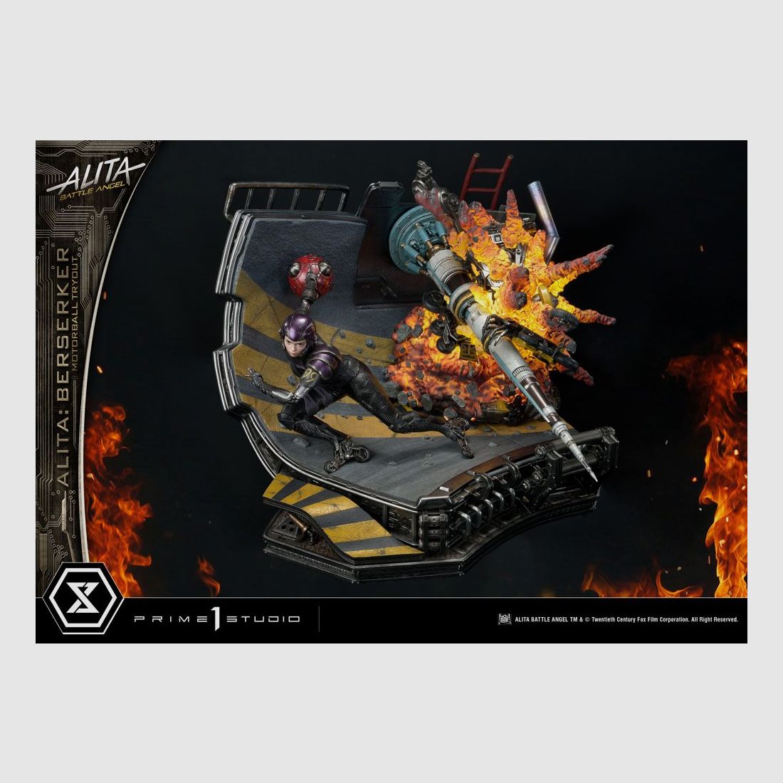 Alita: Battle Angel Statue 1/4 Alita Berserker Motorball Tryout Bonus Version 64 cm | 43075