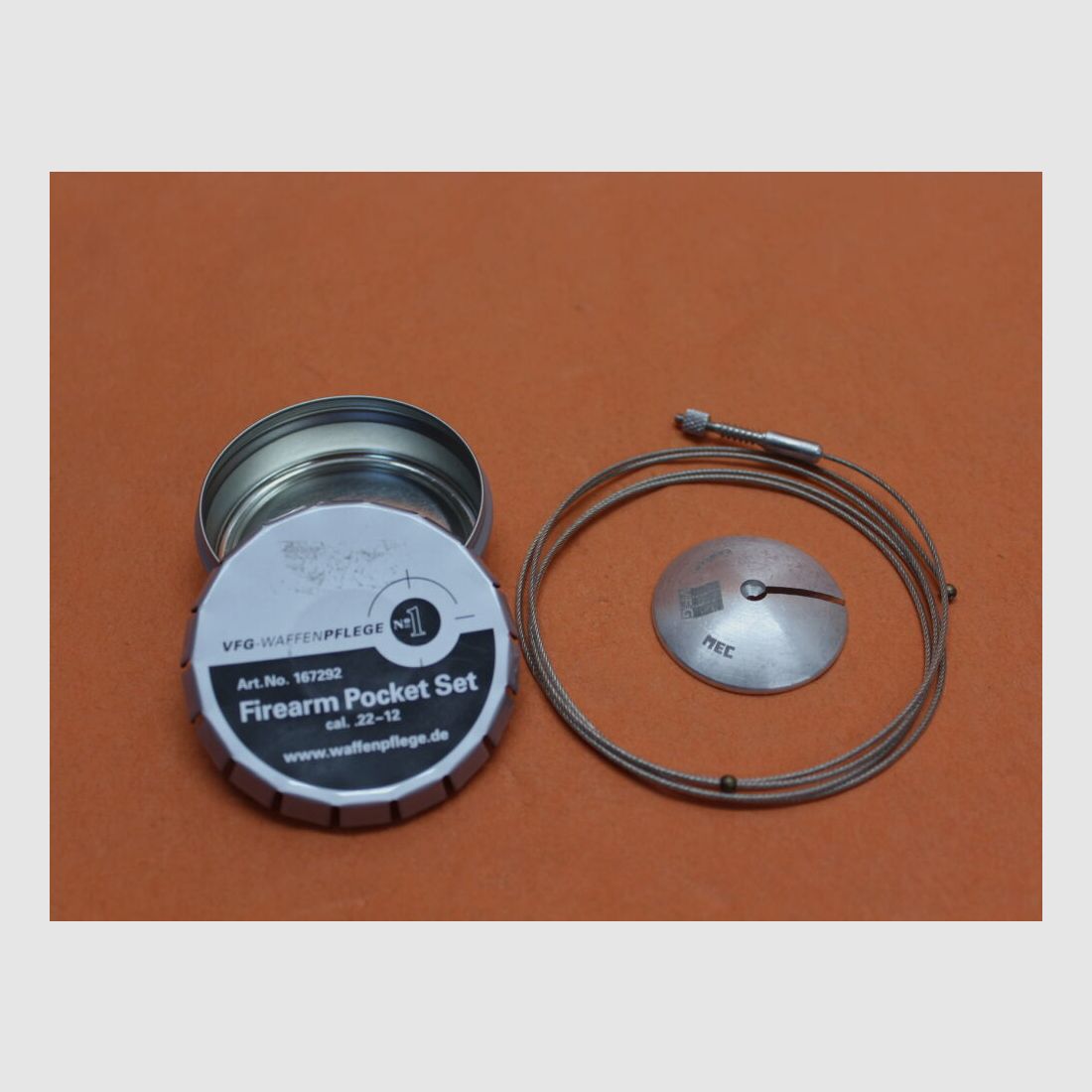 VFG. VFG-Taschenputzzeug .22 - 12GA (167292) Drahtseil mit Adapter