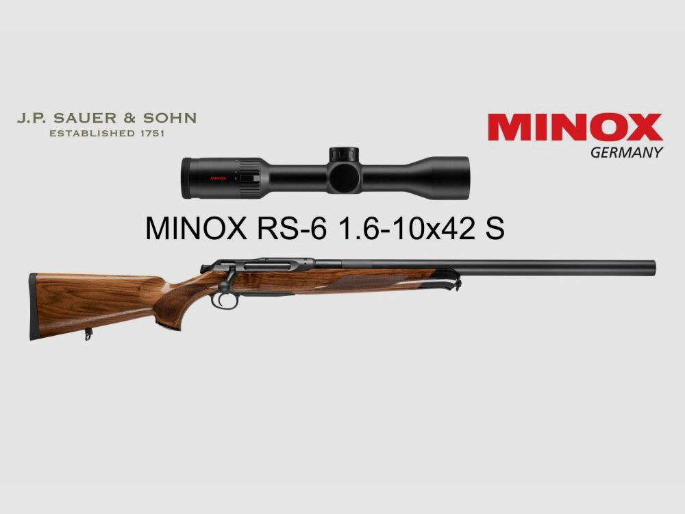 J.P. Sauer & Sohn Sauer 505 Silence Ergo Lux Repetierbüchse Elegance | .308 Win. | MINOX RS-6 1.6 - 10 x 42 S