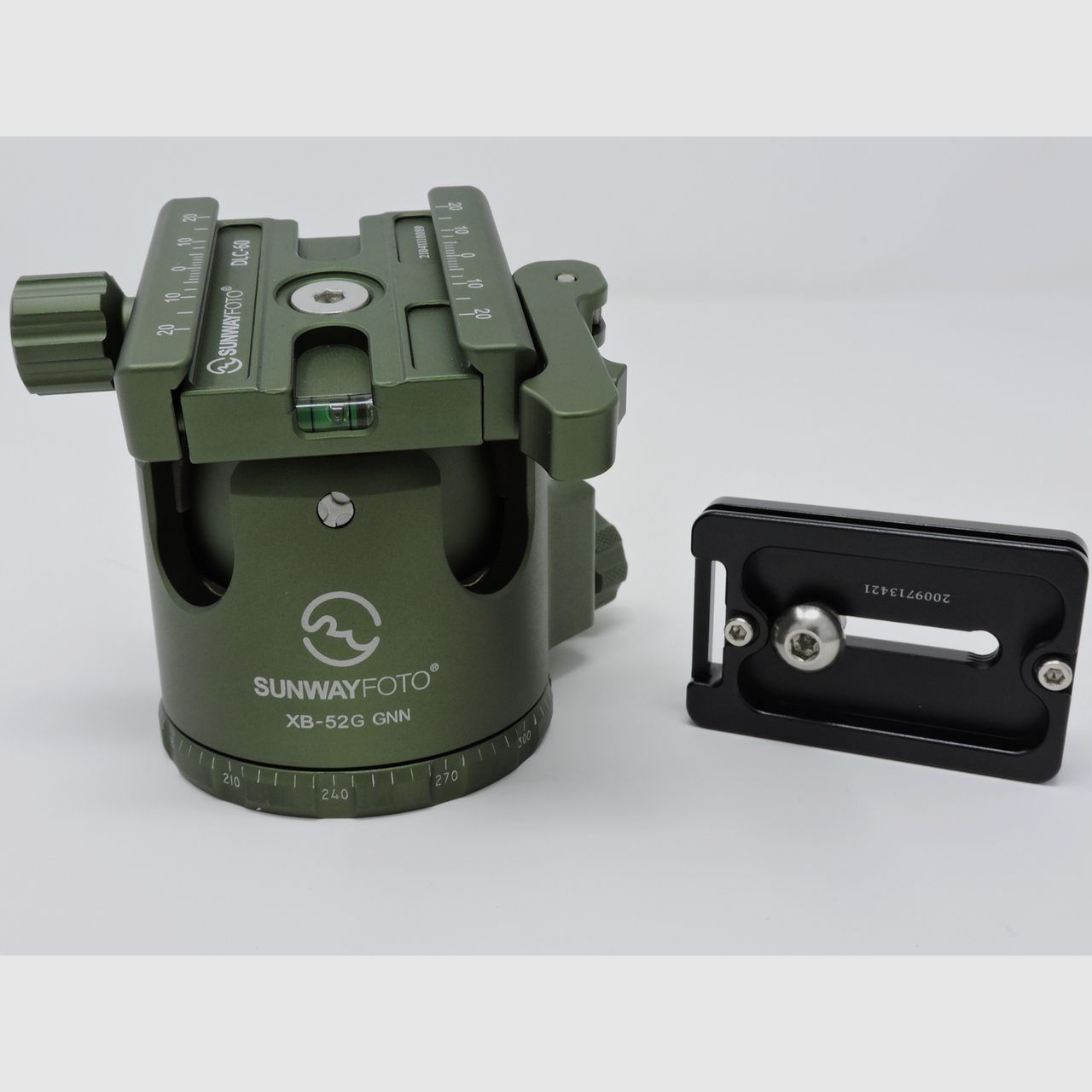 Testa a sfera Shadowtech GNN XB-52DLG / Testa a sfera per treppiedi per fucili