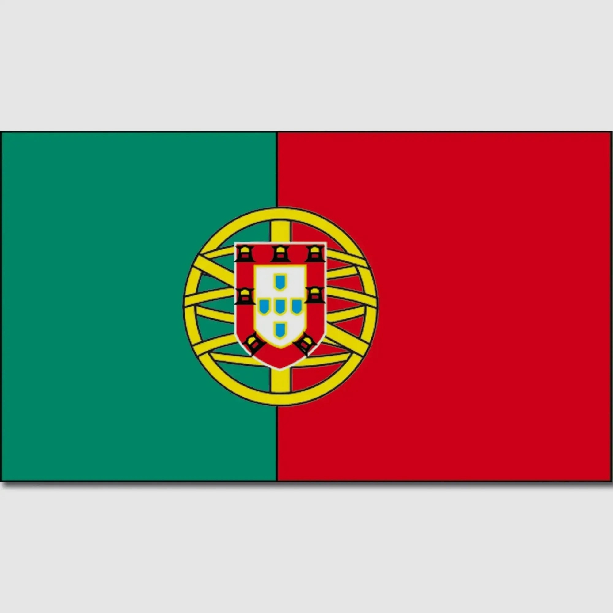 Unbekannt Mil-Tec Flagge Portugal