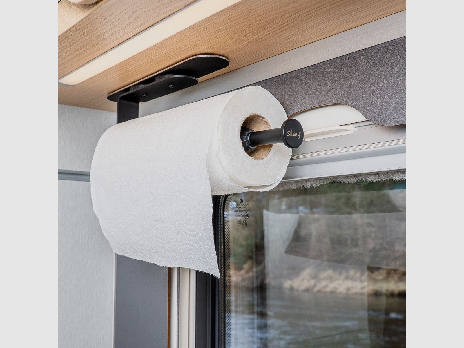 Magnet Kitchen Roll Holder incl. Metal Bar, image 3 of 5