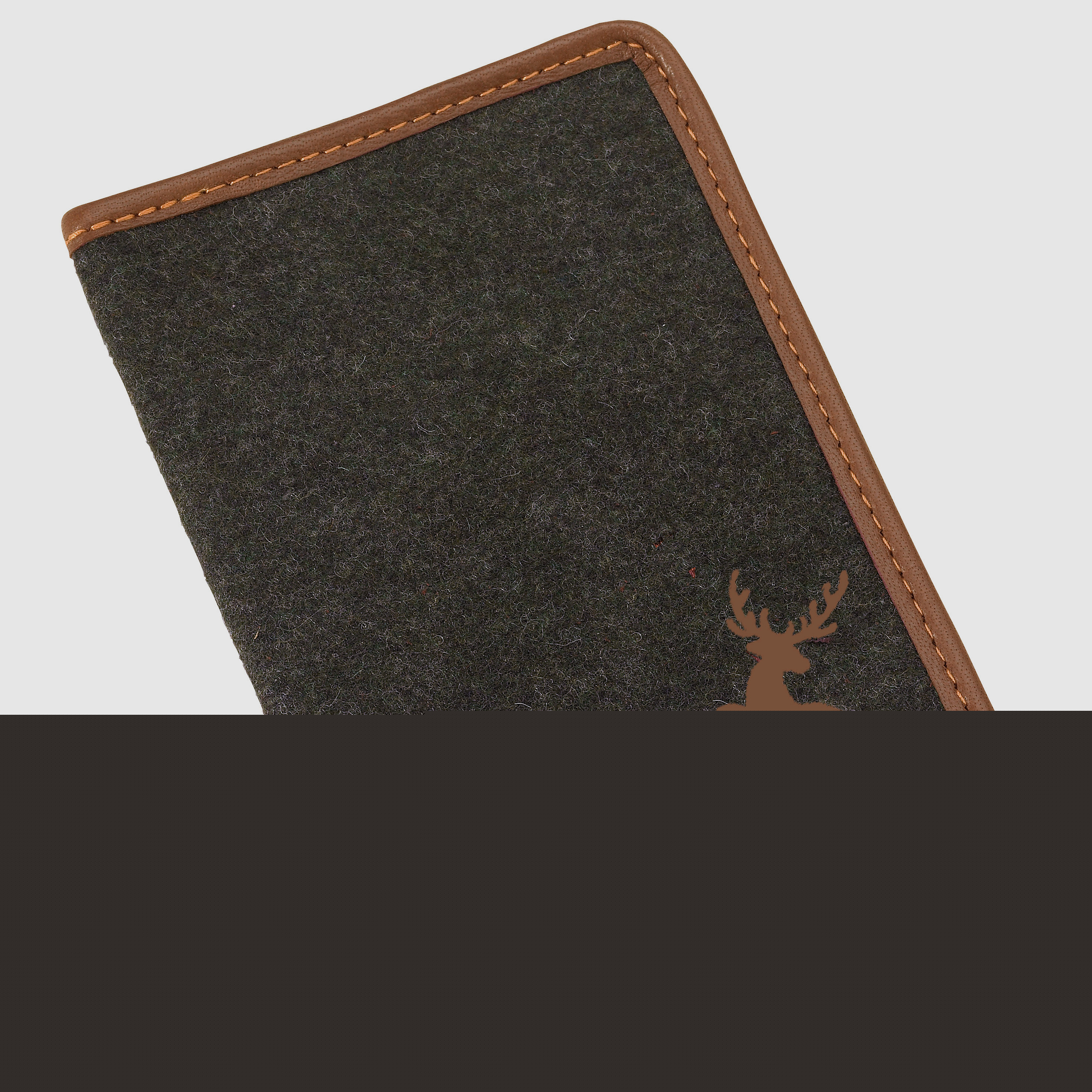 Wildnissport Jagdscheinetui Loden / Elchleder