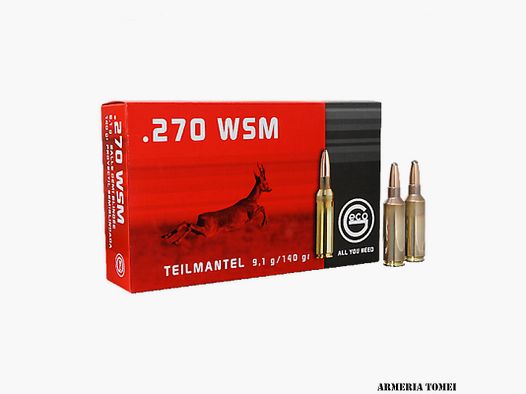 .270 WSM Teilmantel 9,1g / 140gr