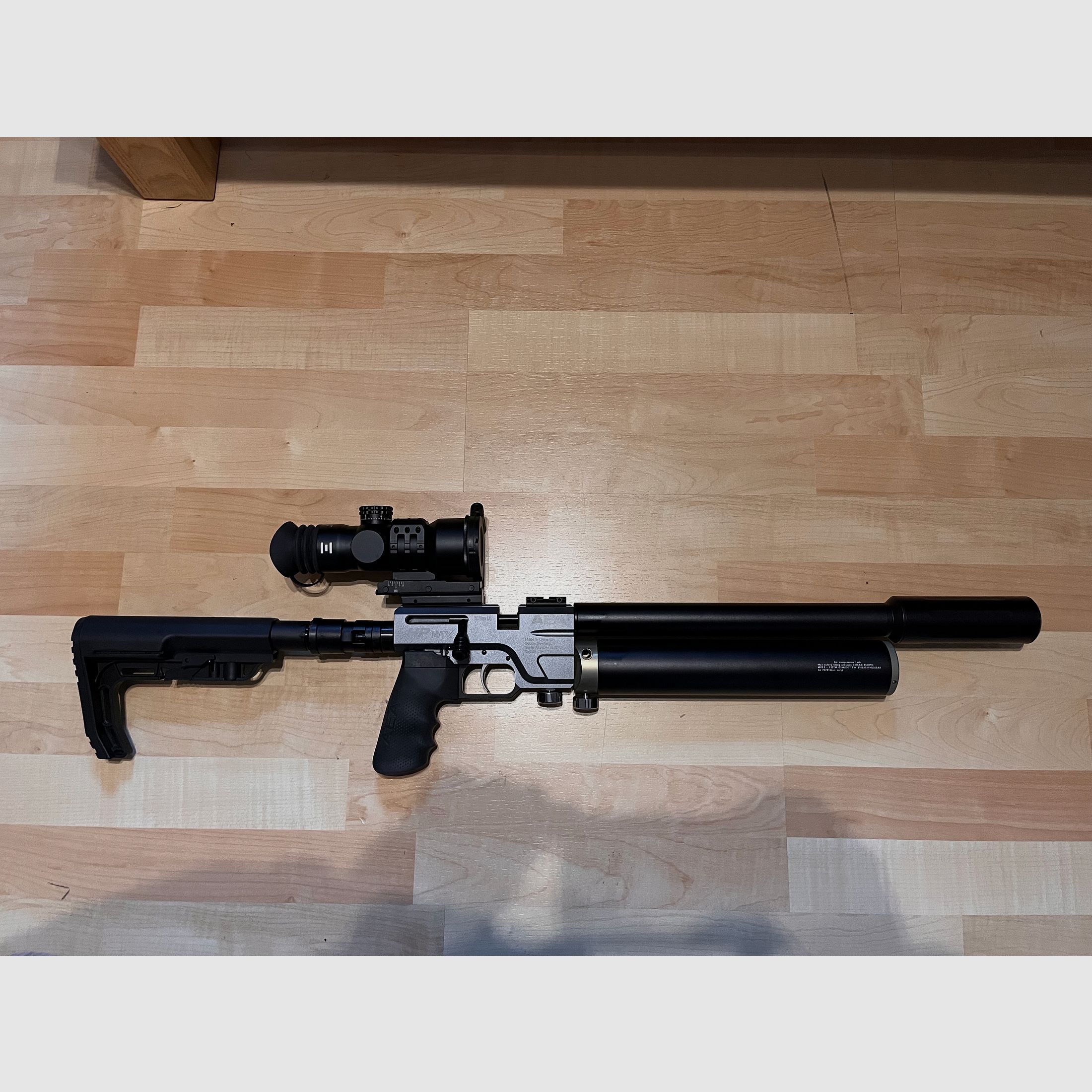 Luftgewehr AEA HPMAX F-Serie inkl. Schalldämpfer und Element Zielfernrohr